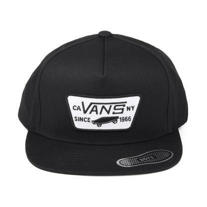 Vans Hats Kids Full Patch Snapback Cap - Black