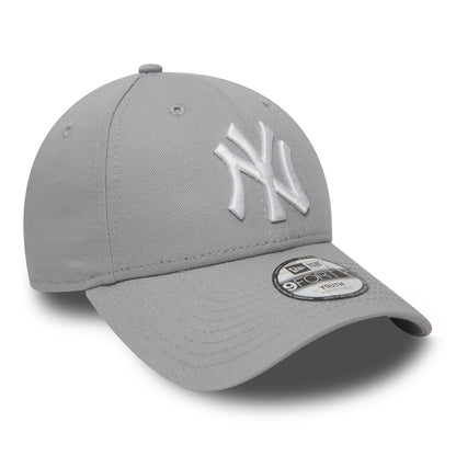 New Era Kids 9FORTY New York Yankees Baseball Cap - MLB League Essential - Grey