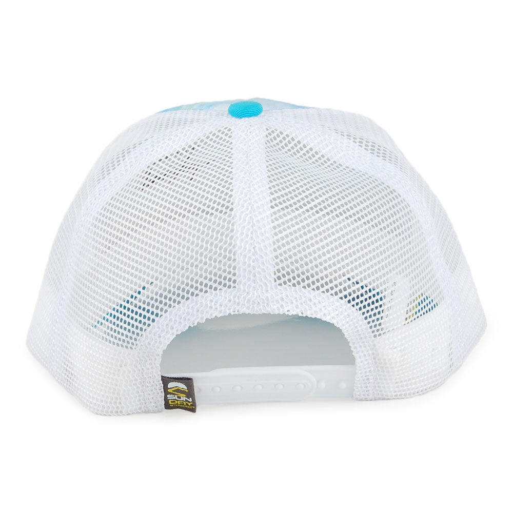 Sunday Afternoons Hats Kids Artist Series Sea Turtle Trucker Cap - Blue-Mix