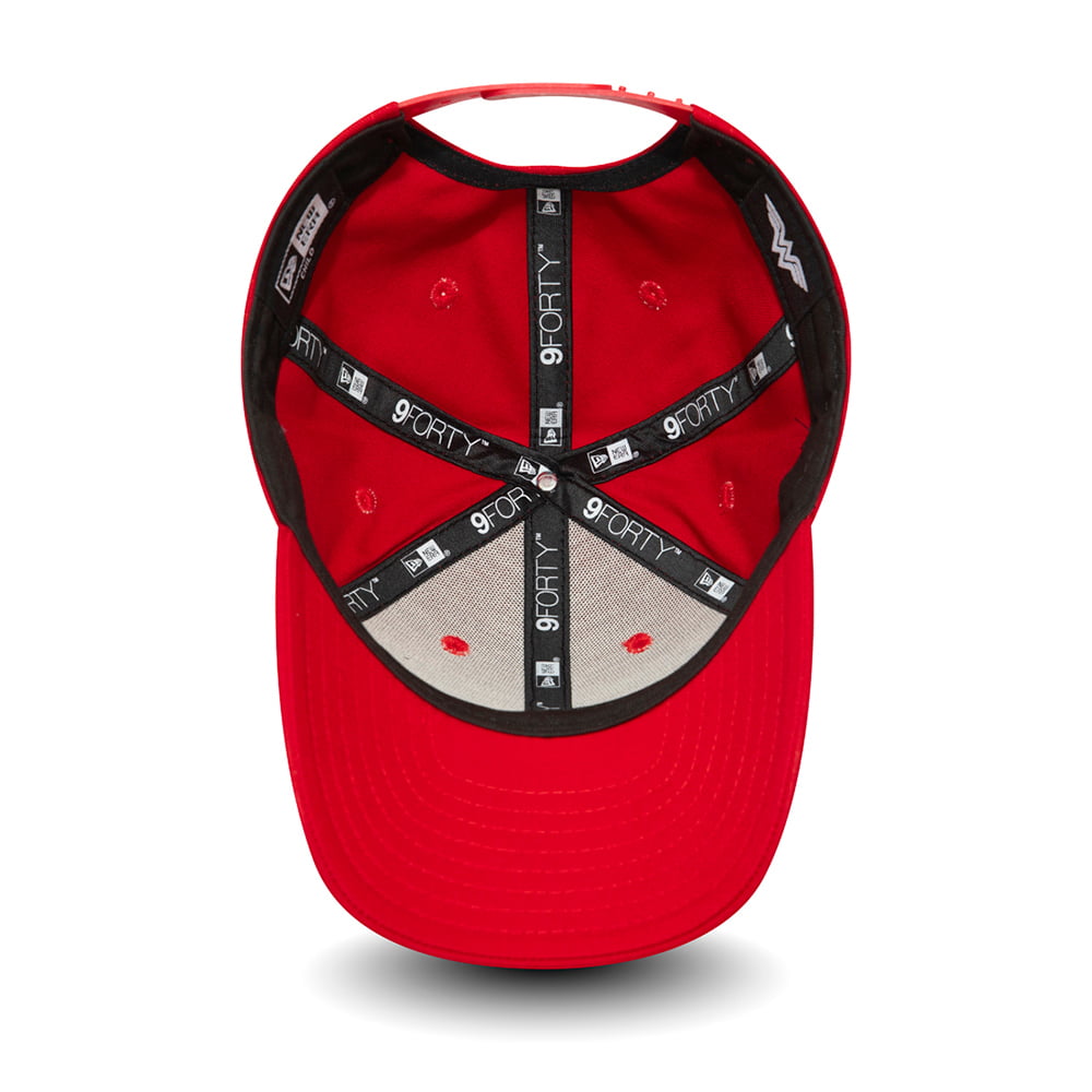 New Era Kids 9FORTY Wonder Woman Baseball Cap - Red