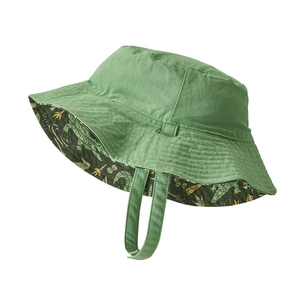 Patagonia Hats Baby Reversible Sun Bucket Hat - Green