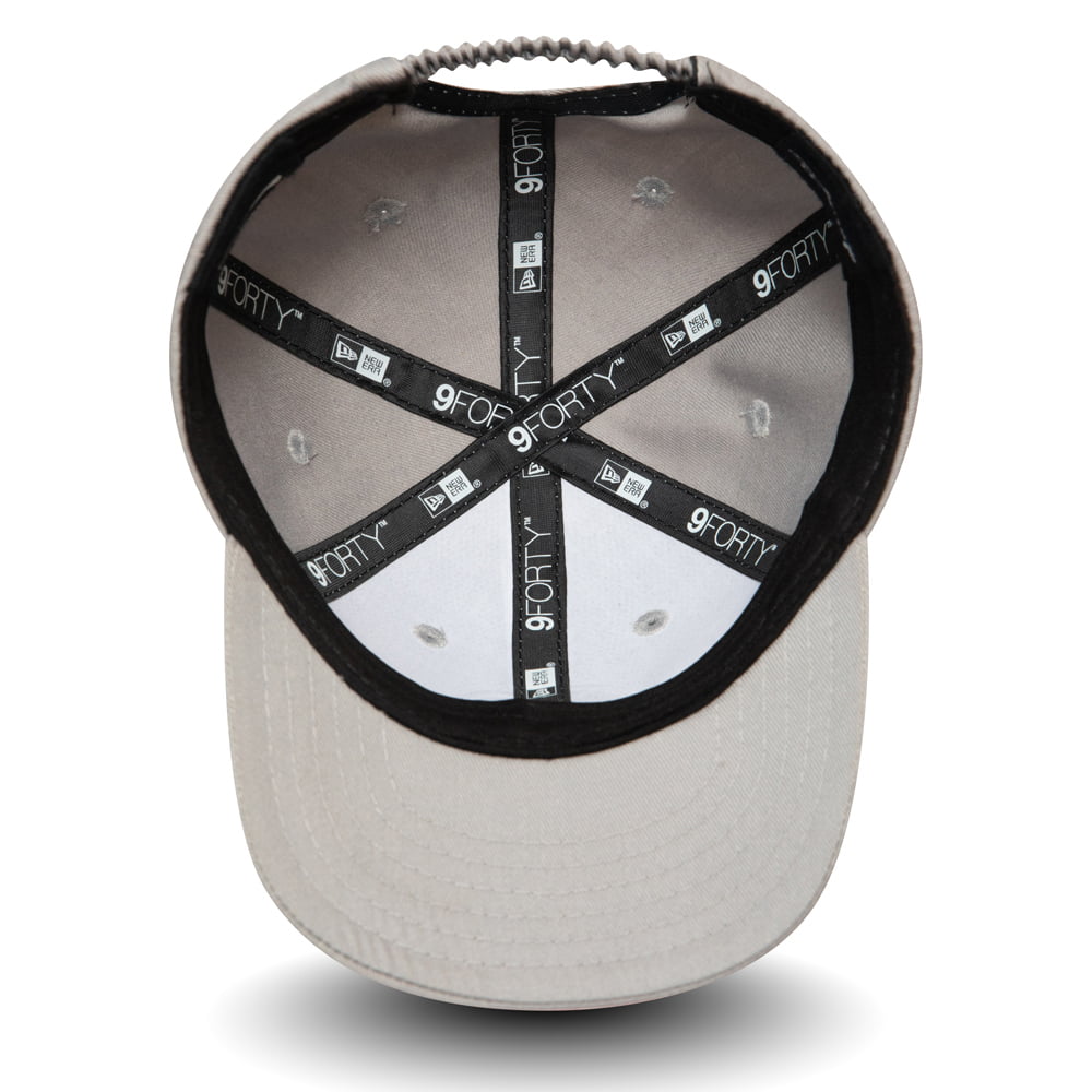 New Era Baby 9FORTY Elsa Baseball Cap - Disney Frozen Character Logo - Grey