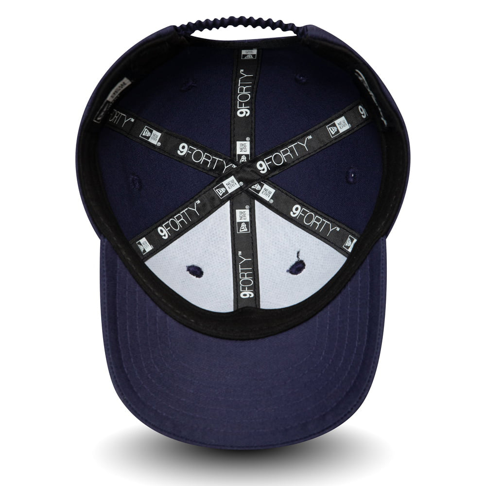 New Era Baby 9FORTY Simba Baseball Cap - Disney Lion King Character Logo - Navy Blue