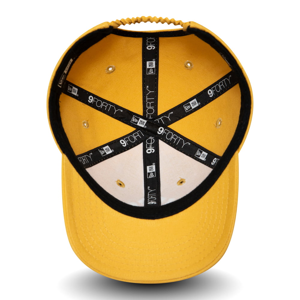 New Era Baby 9FORTY New York Yankees Baseball Cap - League Essential - Yellow-White