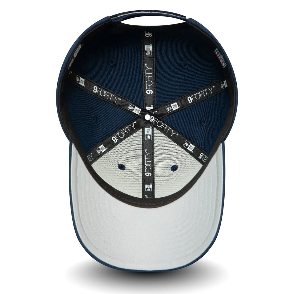 New Era Kids 9FORTY New England Patriots Baseball Cap - NFL The League - Navy Blue