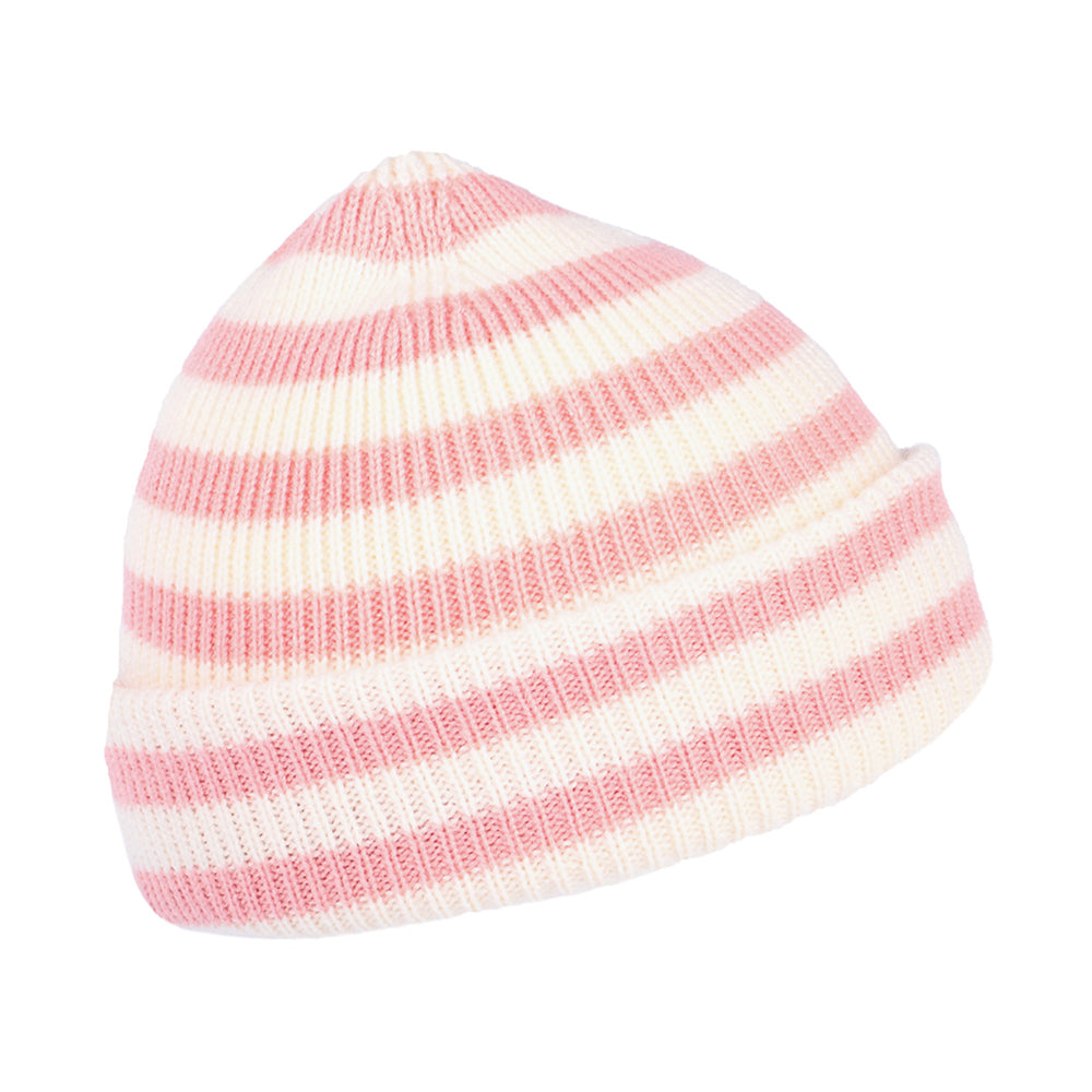 Barts Hats Baby Milo Beanie Hat - Rose-White