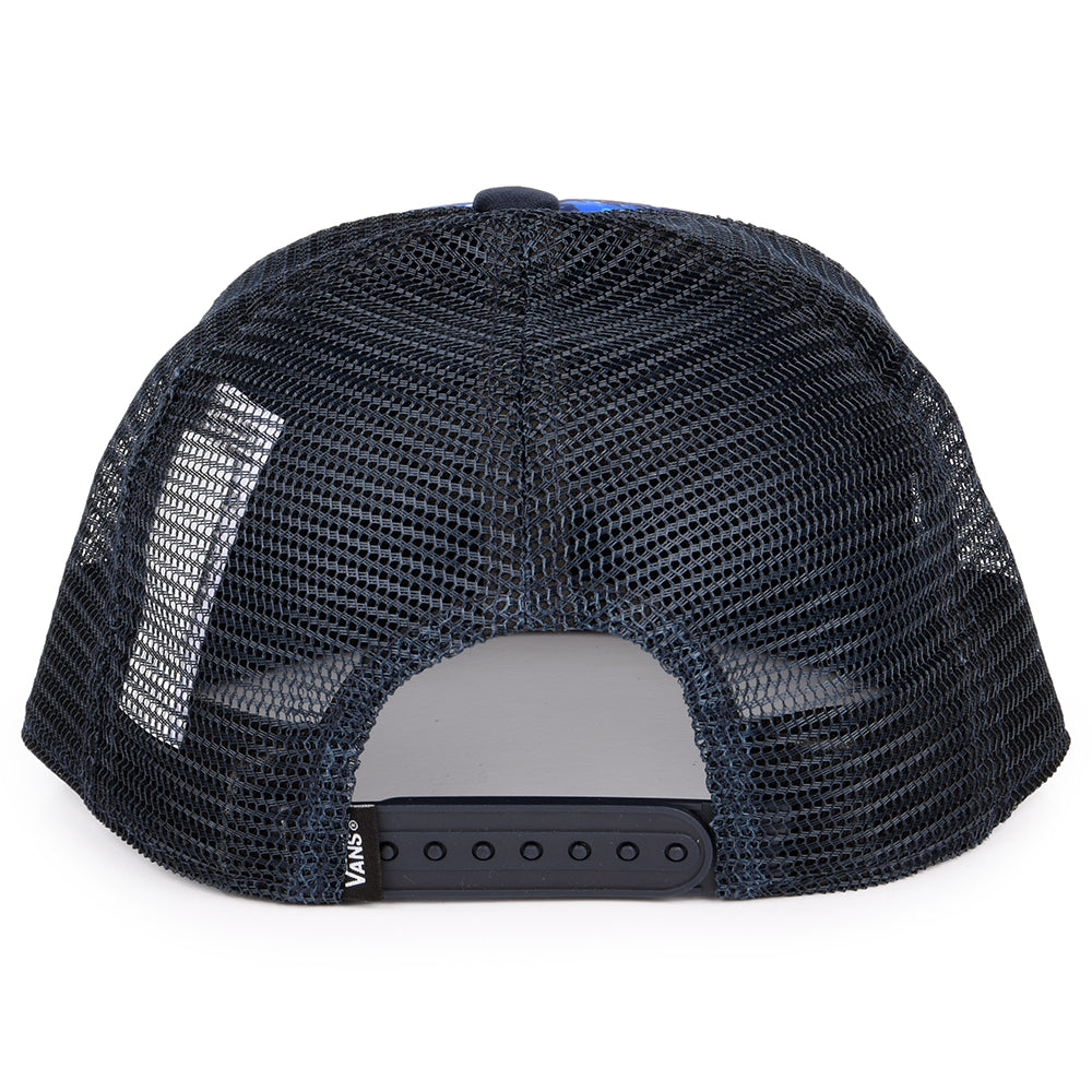 Vans Hats Kids Classic Patch Galactic Glow Trucker Cap - Navy Blue