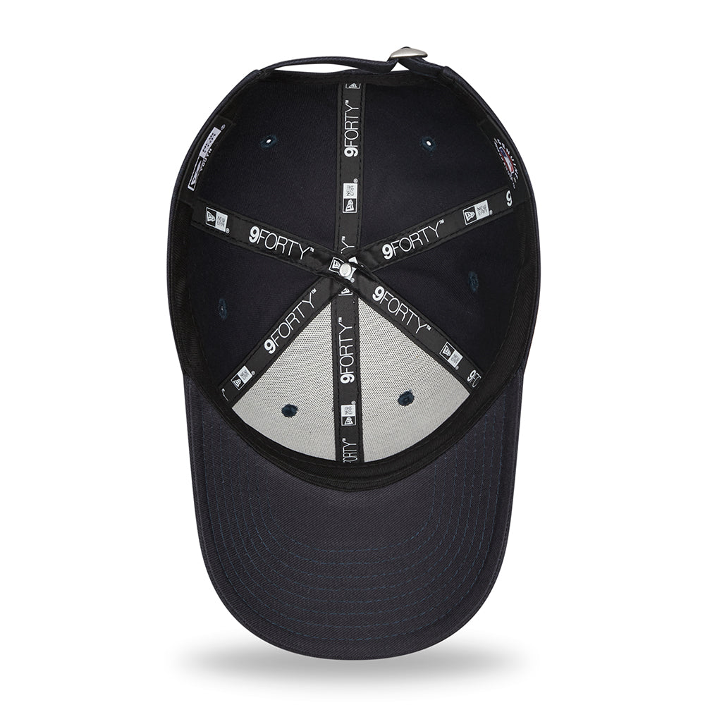 New Era Kids 9FORTY New York Yankees Baseball Cap - MLB League Essential - Navy-Teal