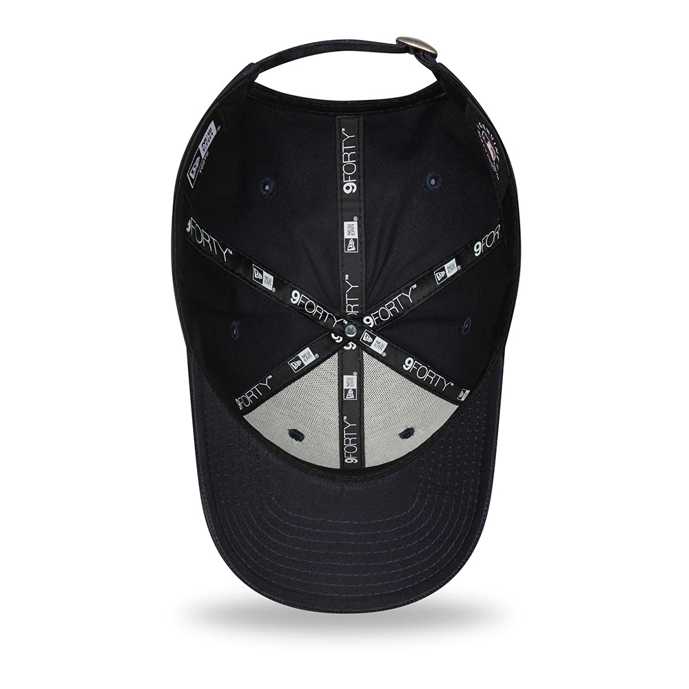 New Era Kids 9FORTY L.A. Dodgers Baseball Cap - MLB League Essential - Navy-Turquoise