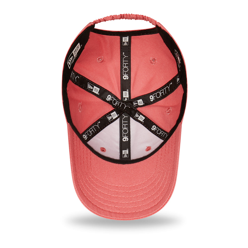 New Era Baby 9FORTY New York Yankees Baseball Cap - MLB League Essential - Light Pink-Pink