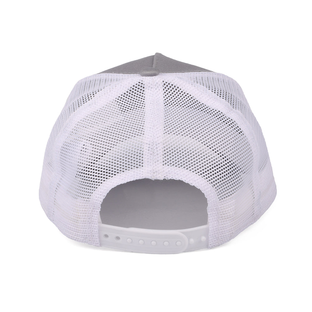 New Era Kids 9FORTY New York Yankees A-Frame Trucker Cap - MLB Essential - Graphite-White