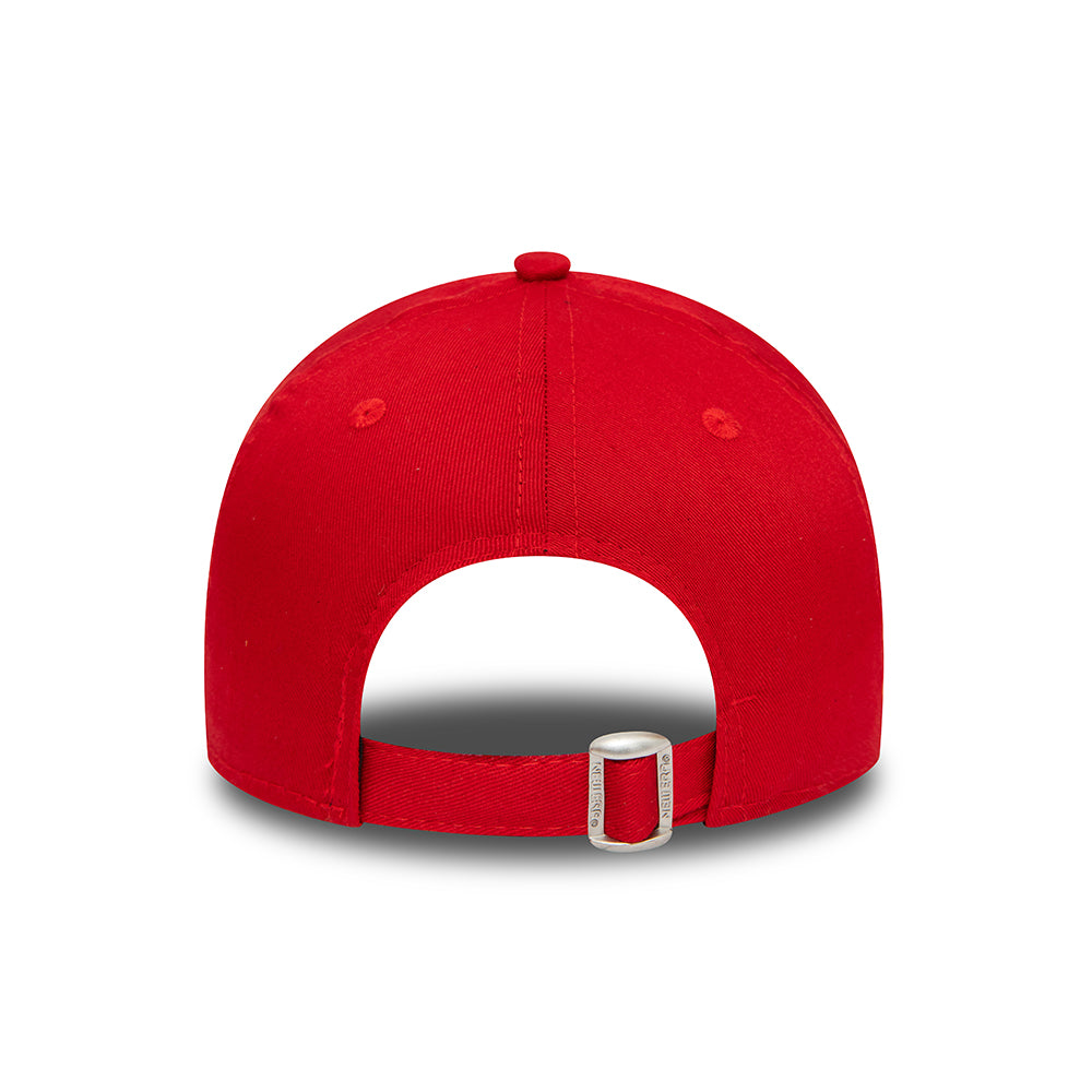 New Era Kids 9FORTY Tom and Jerry Baseball Cap - Multi Character - Scarlet