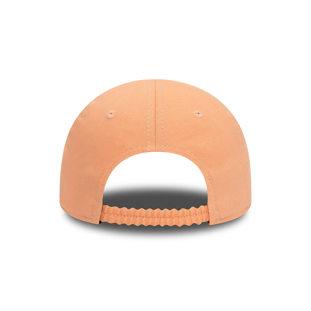 New Era Baby 9FORTY Bugs Bunny Baseball Cap - Pastel Looney Tunes - Peach