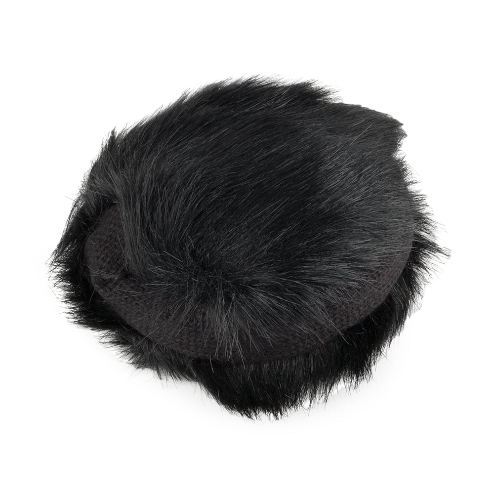 Village Hats Faux Fur Earmuffs - Black