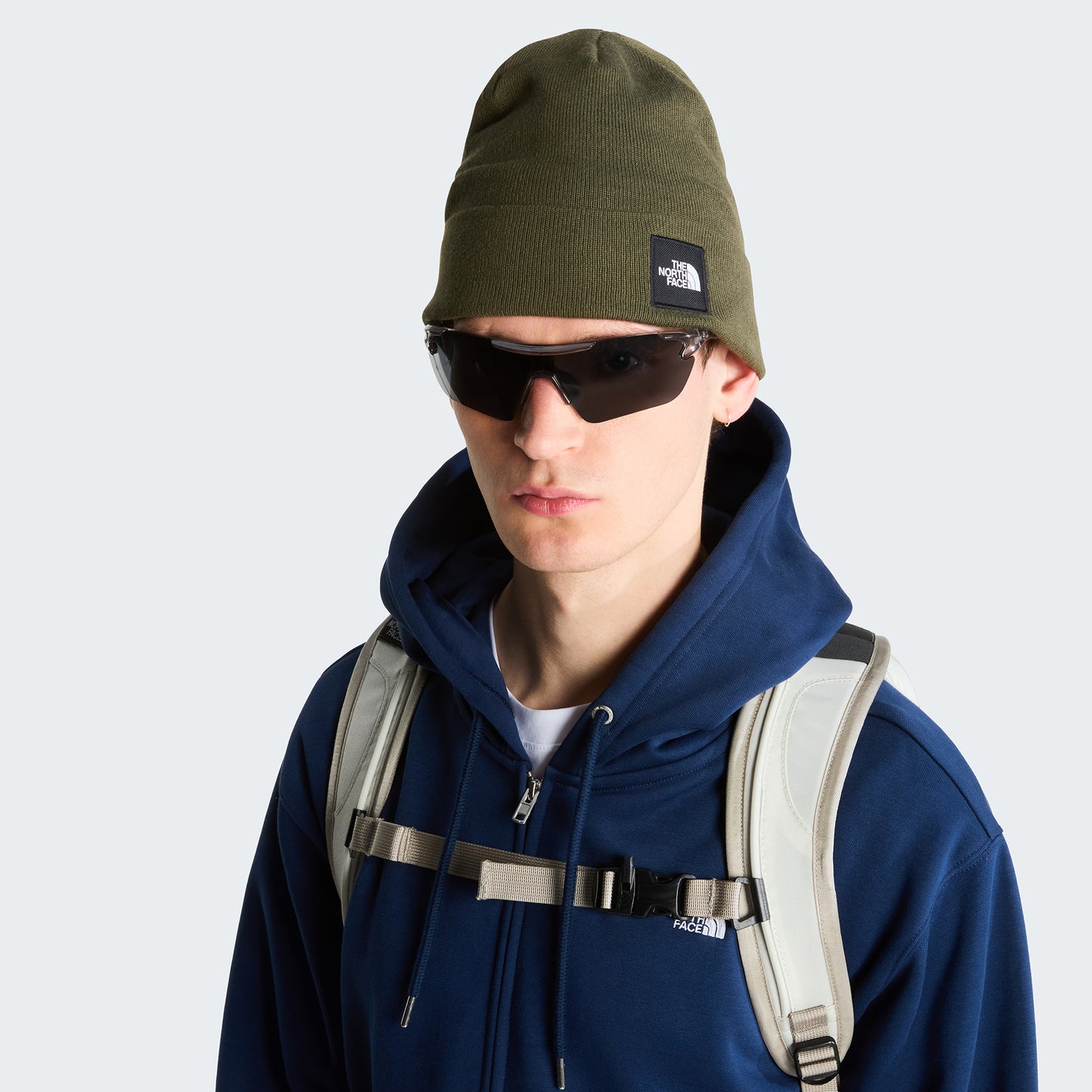 The North Face Hats Dock Worker Recycled Beanie Hat - Moss