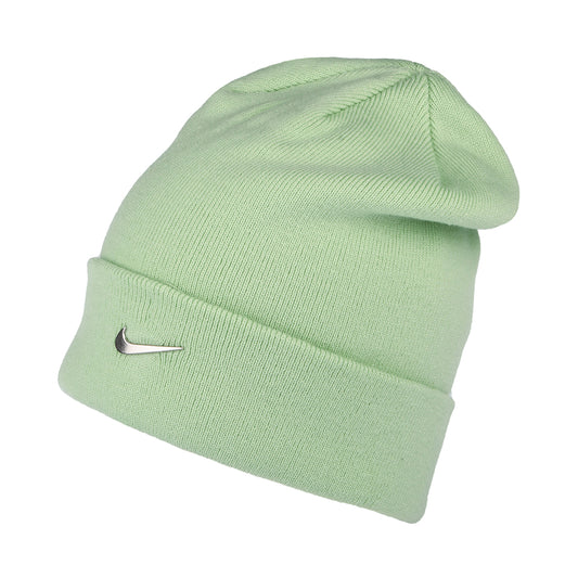 Nike Golf Hats Swoosh Cuff Beanie Hat - Mint-Silver