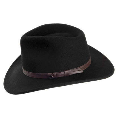 Jaxon & James Crushable Outback Hat Black Wholesale Pack