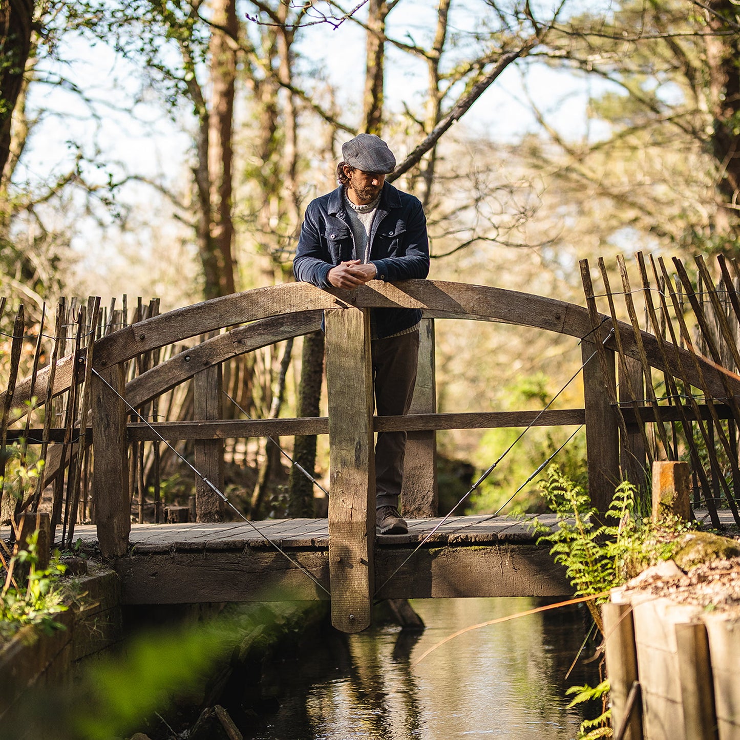 Jaxon & James Tweed Flat Cap Brown-Grey Wholesale Pack