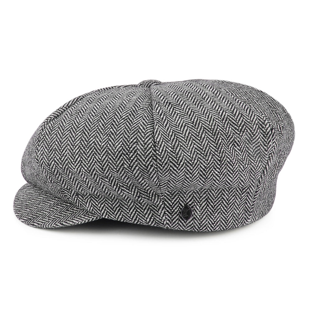 Jaxon & James Herringbone Big Apple Cap Grey Wholesale Pack