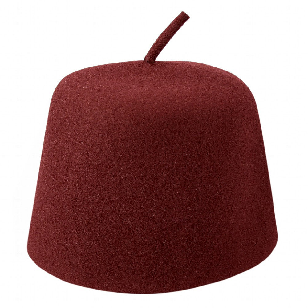 Village Hats Maroon Fez with Stem Wholesale Pack