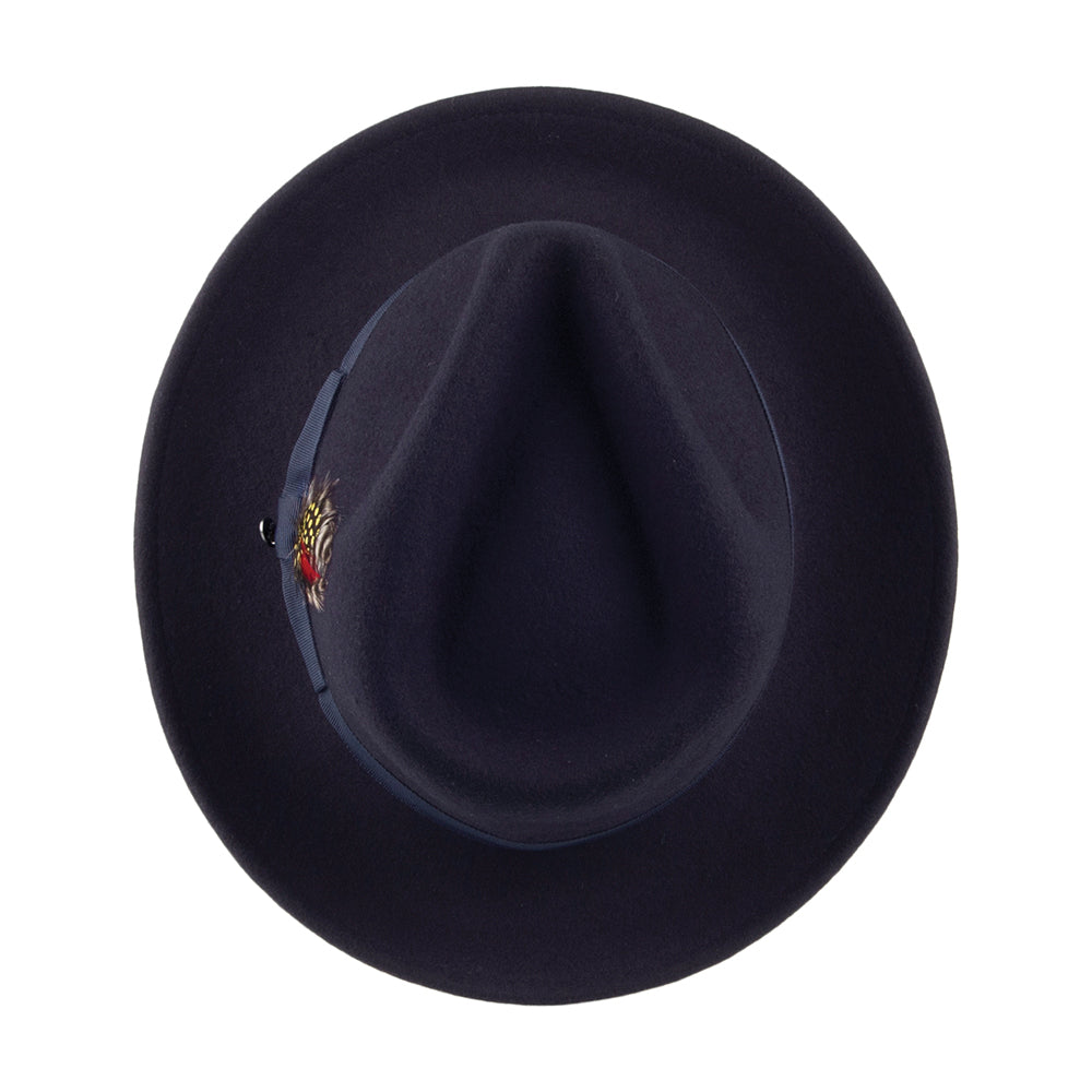 Jaxon & James Crushable C-Crown Fedora Navy Wholesale Pack