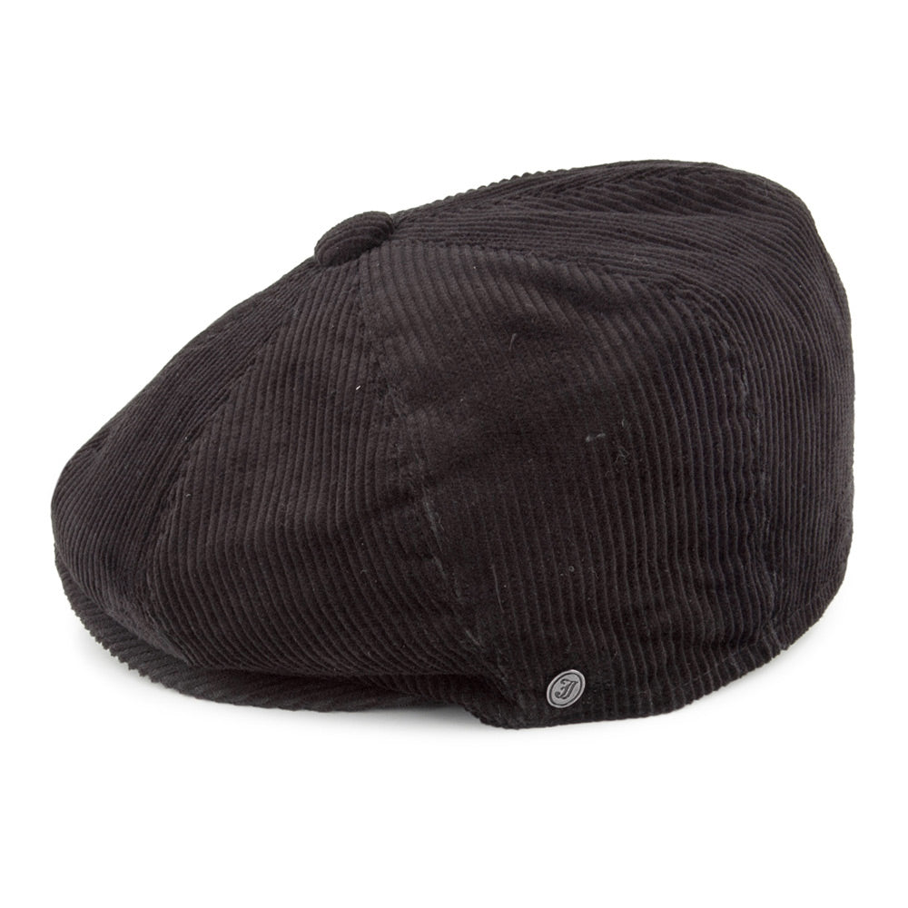 Jaxon & James Corduroy Newsboy Cap Black Wholesale Pack