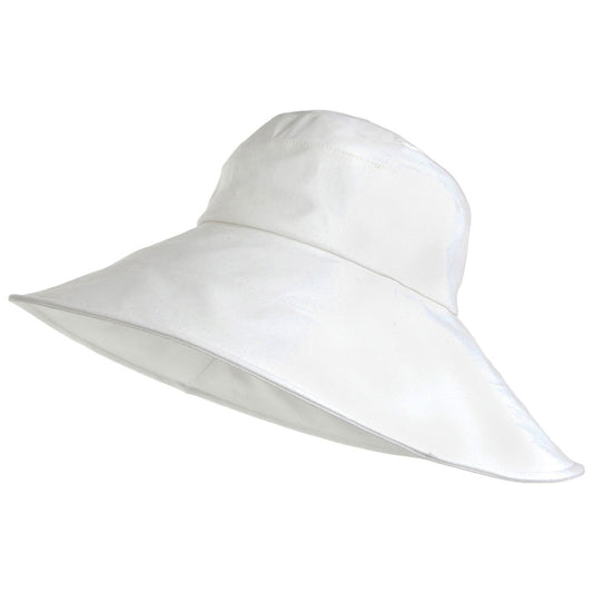 sur la tête Packable Monaco Sun Hat White Wholesale Pack