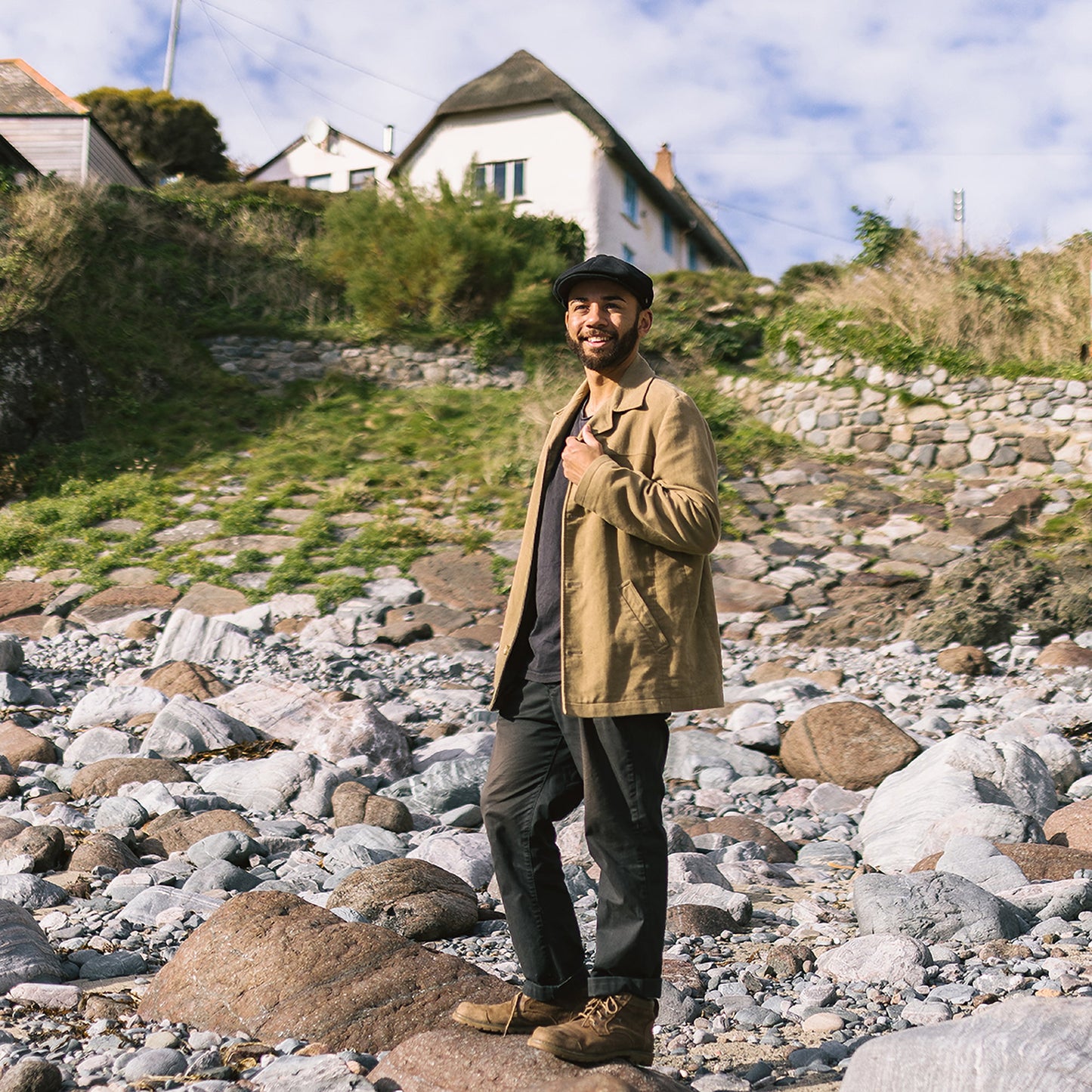 Jaxon & James Pure Wool Harlem Newsboy Cap Black Wholesale Pack