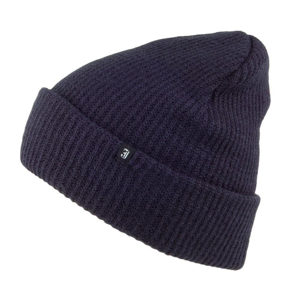Jaxon & James Short Beanie Hat Navy Wholesale Pack