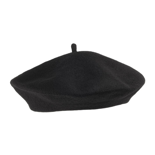 Jaxon & James Wool Beret Black - Wholesale Pack - 200 Hats