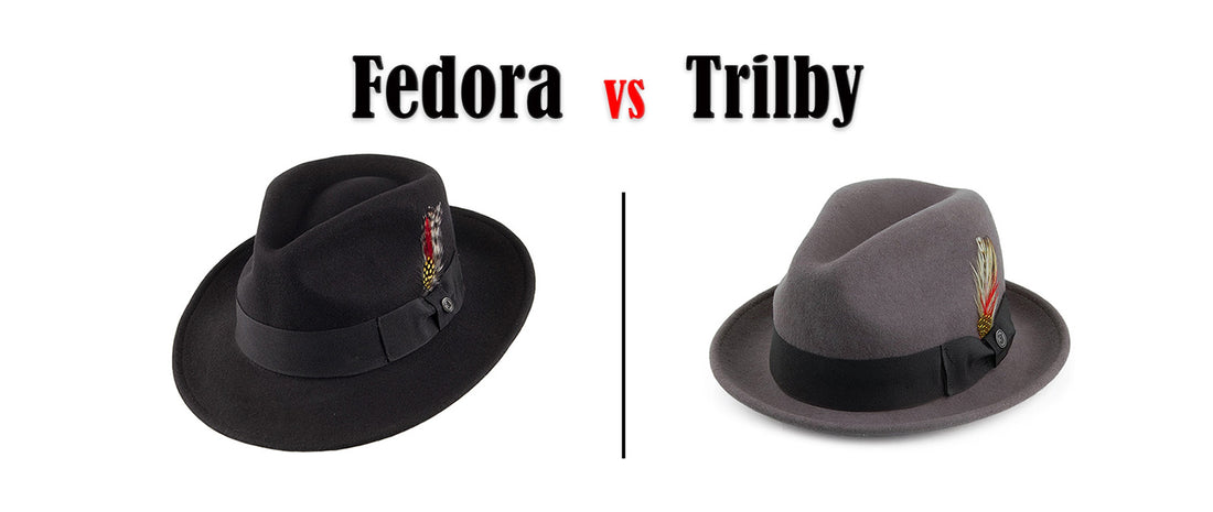 Fedora Hat vs. Trilby Hat