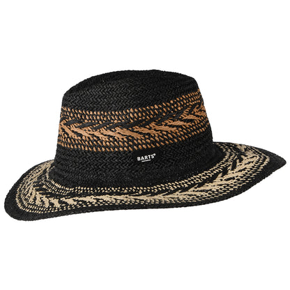 Barts Hats Caledona Summer Fedora Hat - Black