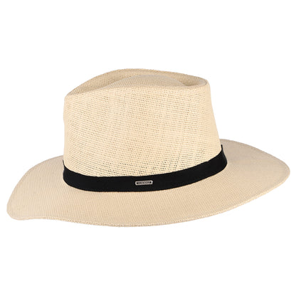 Brixton Hats Carolina Packable Toyo Straw Fedora Hat - Natural