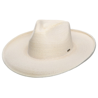 Brixton Hats Marlow Straw Rancher Fedora Hat - Ivory
