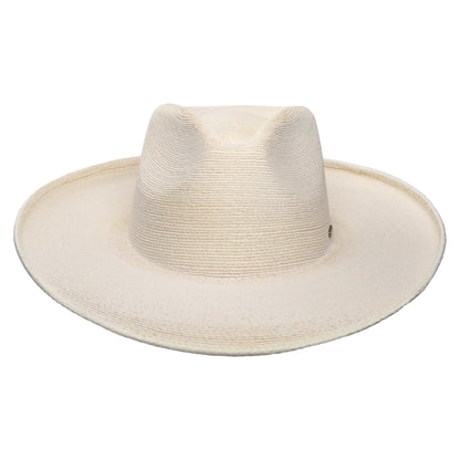 Brixton Hats Marlow Straw Rancher Fedora Hat - Ivory