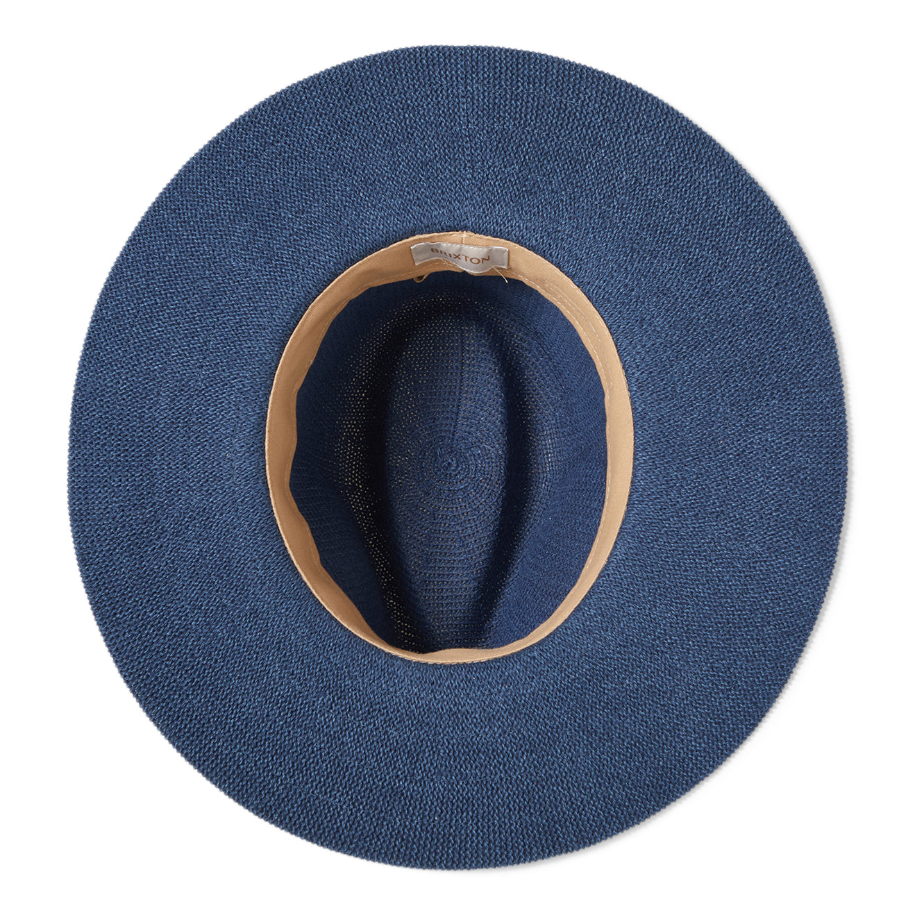 Brixton Hats Lyons Knit Packable Fedora Hat - Dark Blue