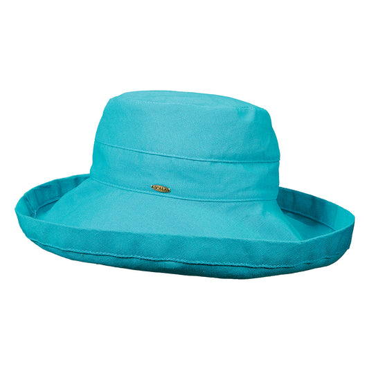 Scala Hats Lanikai Packable Sun Hat - Lagoon Blue
