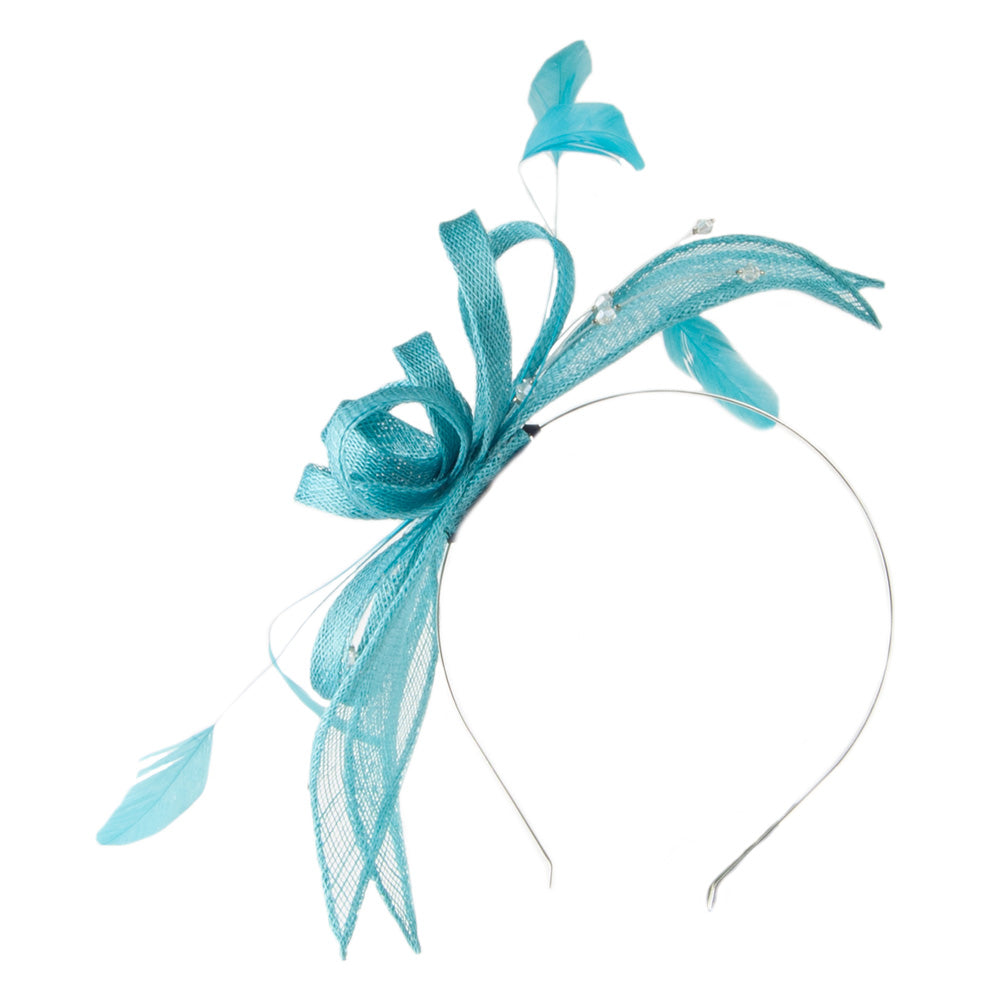 Failsworth Hats Jenaya II Fascinator - Teal
