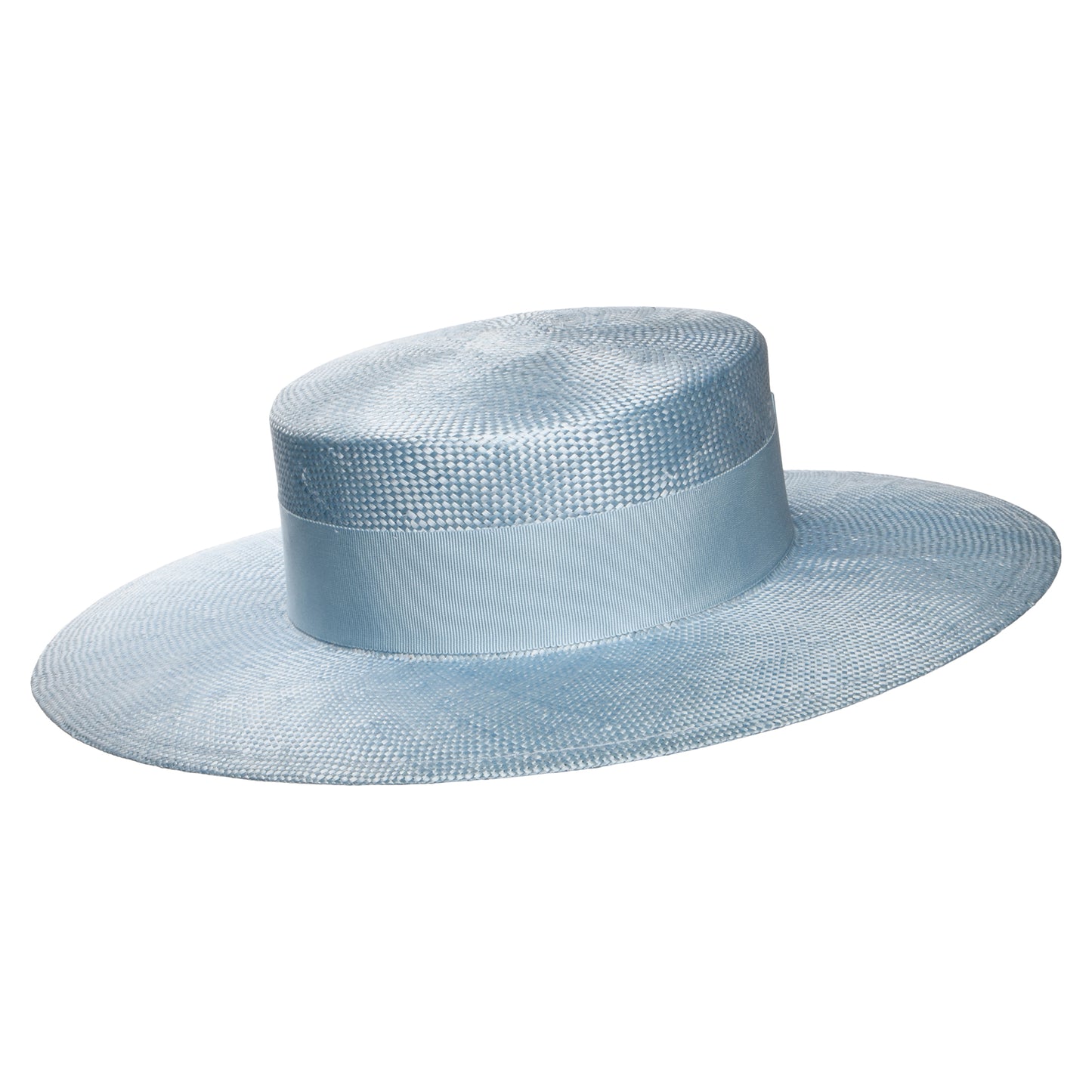 Whiteley Hats Audrey Boater Hat - Bluebell