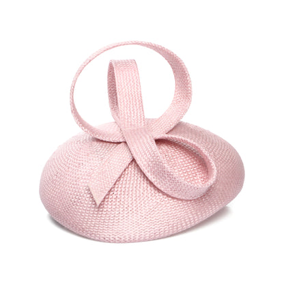 Whiteley Hats Jenny Straw Pillbox Hat - Blush