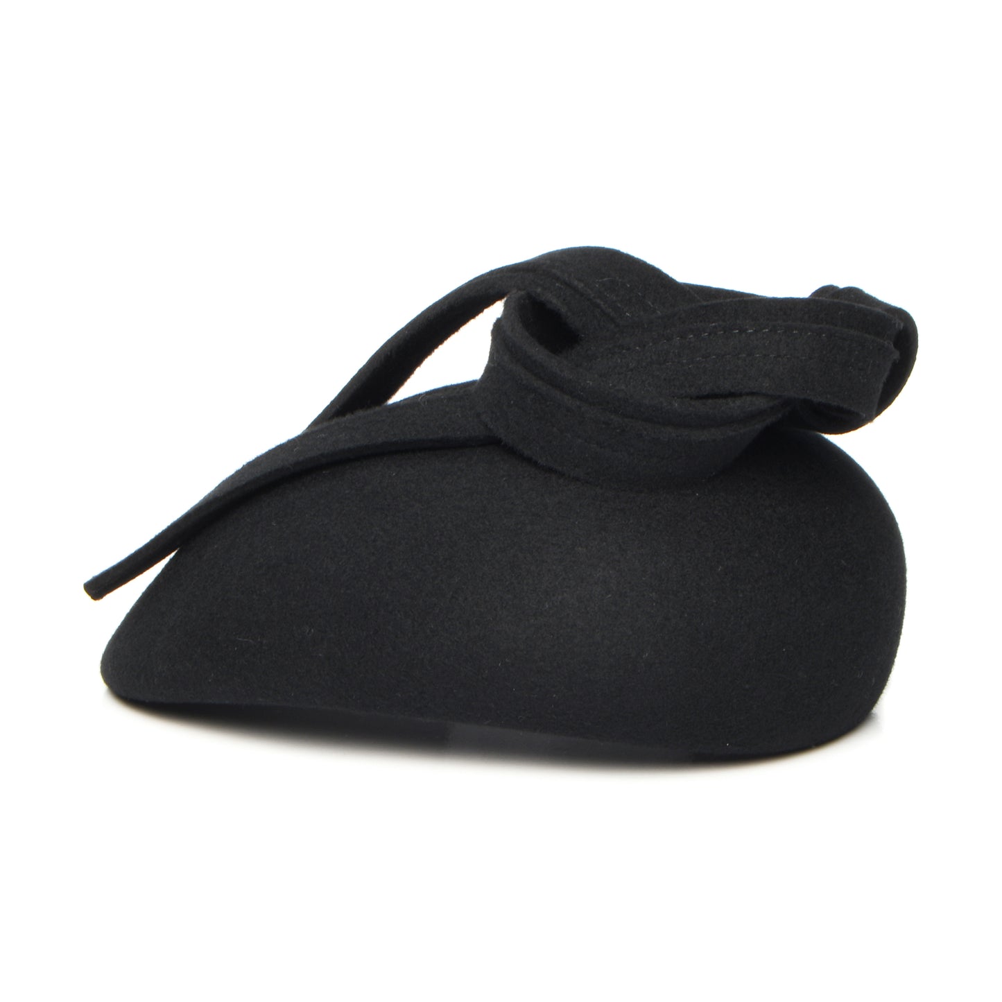 Whiteley Hats Rachel Wool Pillbox Hat - Black