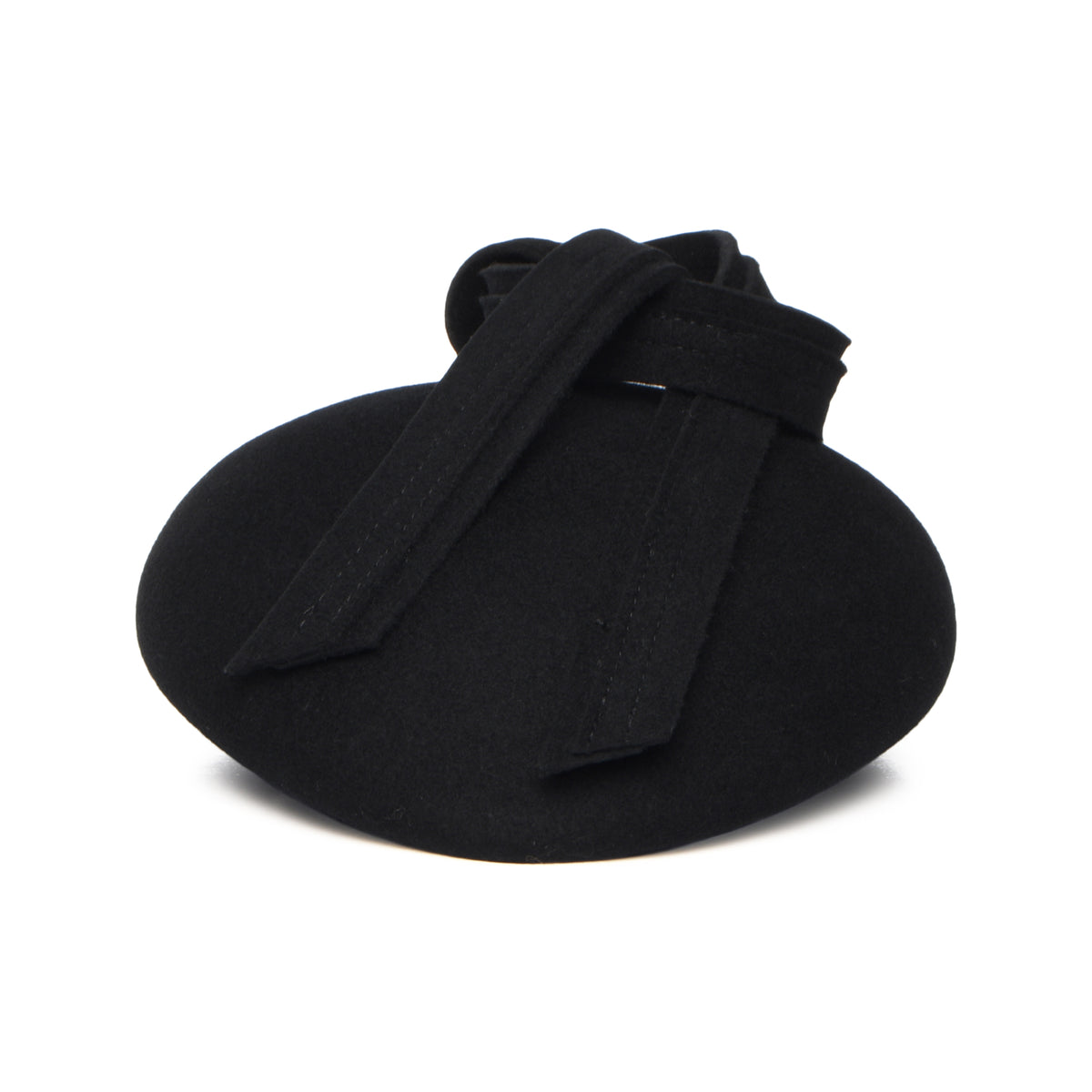 Whiteley Hats Rachel Wool Pillbox Hat - Black