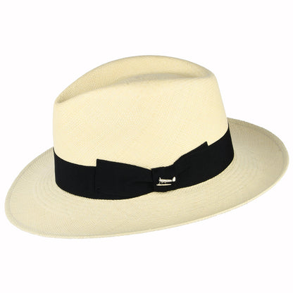 Whiteley Hats Fino Panama Fedora Hat - Natural