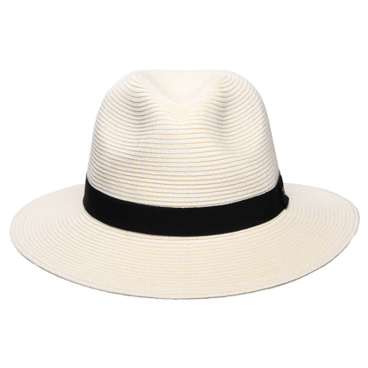 Sunday Afternoons Hats Havana Toyo Straw Fedora Hat - Cream