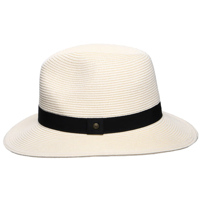 Sunday Afternoons Hats Havana Toyo Straw Fedora Hat - Cream