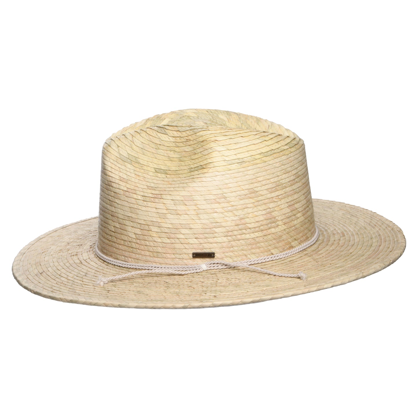 Brixton Hats Blake Straw Fedora Hat - Natural