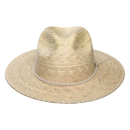 Brixton Hats Blake Straw Fedora Hat - Natural