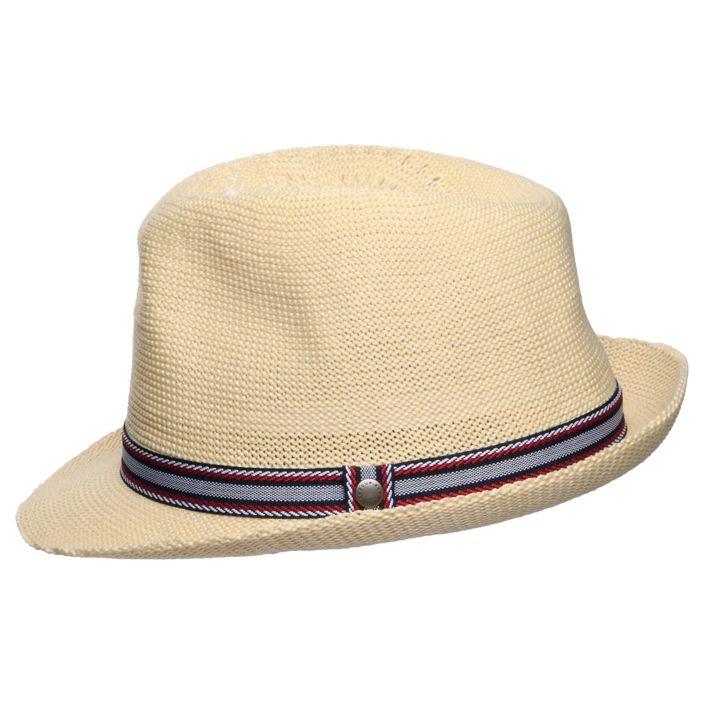 Barbour Hats Linford Crushable Summer Trilby Hat - Natural