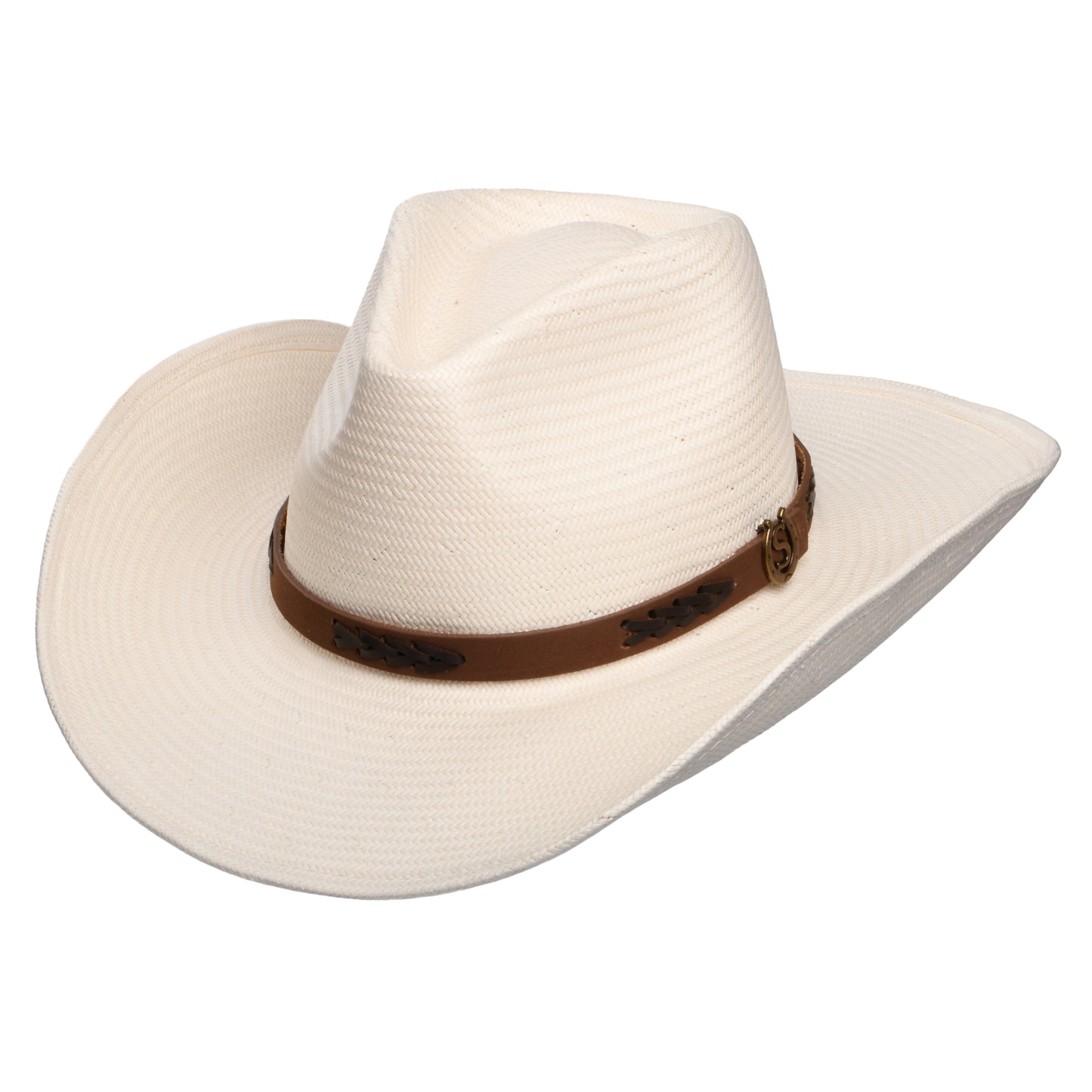 Stetson Hats Palo Grande Lightweight Toyo Straw Cowboy Hat - Bleach
