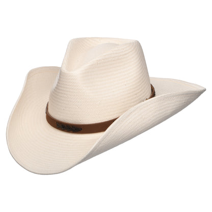 Stetson Hats Palo Grande Lightweight Toyo Straw Cowboy Hat - Bleach